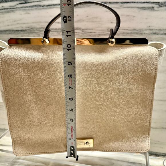 Furla Leather Satchel With Strap - Picture 7 of 16